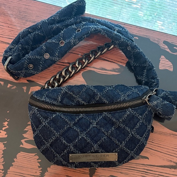 Kurt Geiger Jean Quilted Belt Bag - Picture 1 of 8